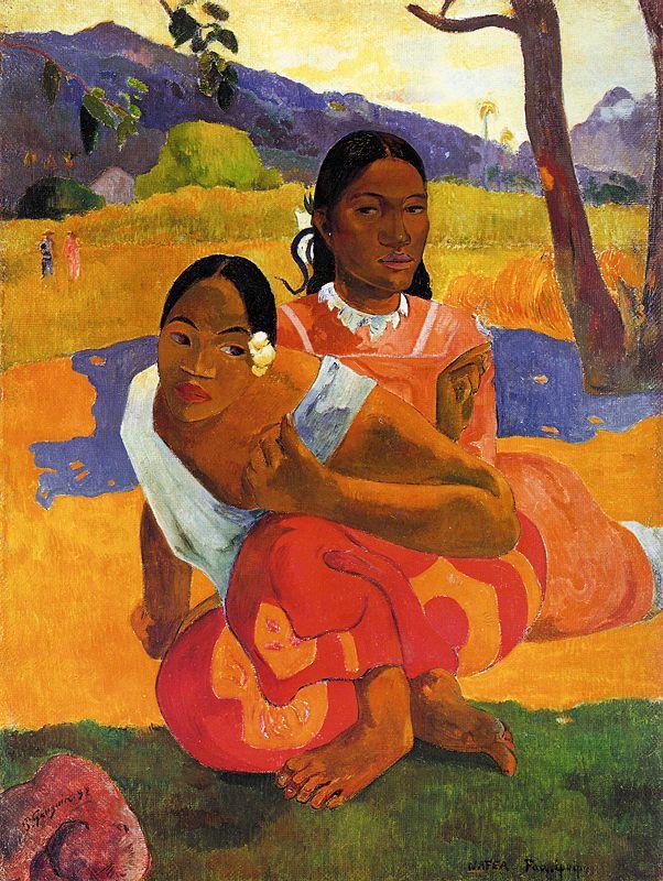 Paul Gauguin When Will You Marry oil painting picture